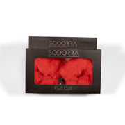 SODORRA - Manette da polizia con pelliccia rossa - Erotiekvoordeel.nl