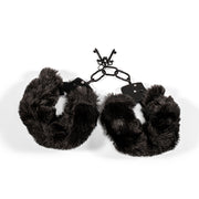 SODORRA - Manette da poliziotto con pelliccia nera - Erotiekvoordeel.nl