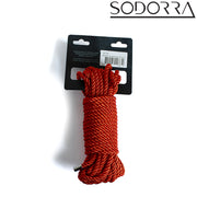 SODORRA - Corda Shibari per bondage - Rossa - Erotiekvoordeel.nl
