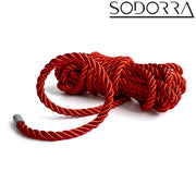 SODORRA - Corda Shibari per bondage - Rosso-Erotiekvoordeel.nl