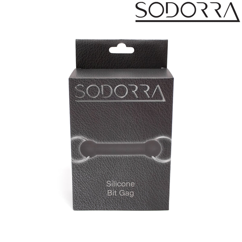 SODORRA - Silicone gag - Nero - Erotiekvoordeel.nl