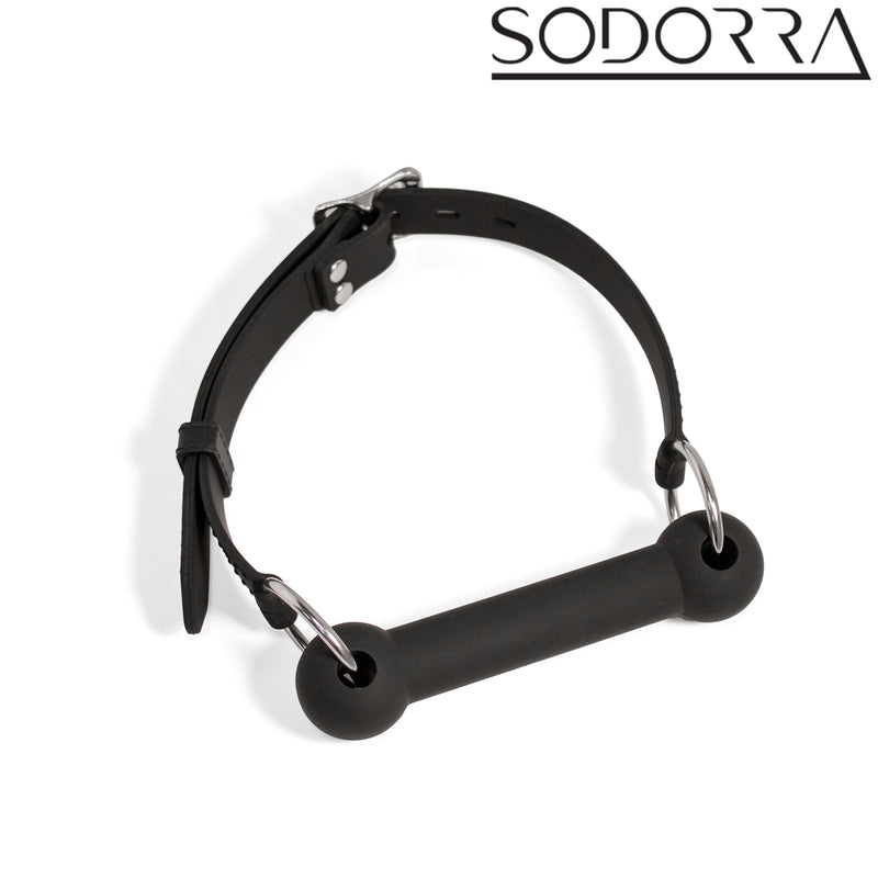 SODORRA - Silicone gag - Nero - Erotiekvoordeel.nl