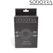 SODORRA - Gag con O-ring in silicone - Nero - Erotiekvoordeel.nl
