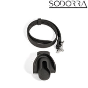 SODORRA - Silicone Shut Up Ergo gag - Nero - Erotiekvoordeel.nl