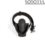 SODORRA - Silicone Shut Up Ergo gag - Nero - Erotiekvoordeel.nl