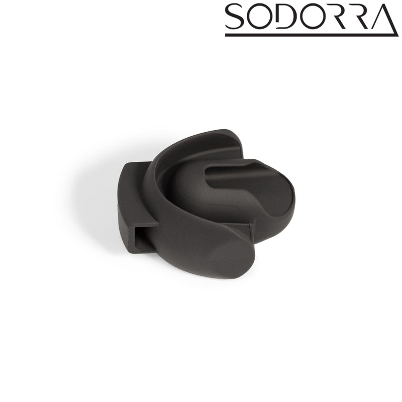 SODORRA - Silicone Shut Up Ergo gag - Nero - Erotiekvoordeel.nl
