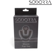 SODORRA - Silicone Shut Up Ergo gag - Nero - Erotiekvoordeel.nl