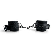 SODORRA Vegan + Neo Manette per caviglie - Nero-Erotiekvoordeel.nl