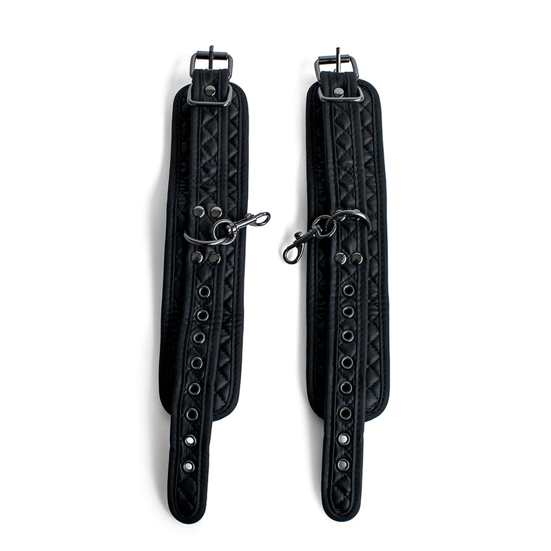 SODORRA Vegan + Neo Manette per caviglie - Nero-Erotiekvoordeel.nl