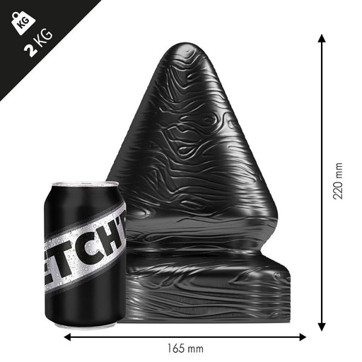 STRETCH'R - Sirup Butt Plug Black Metallic-Erotiekvoordeel.nl