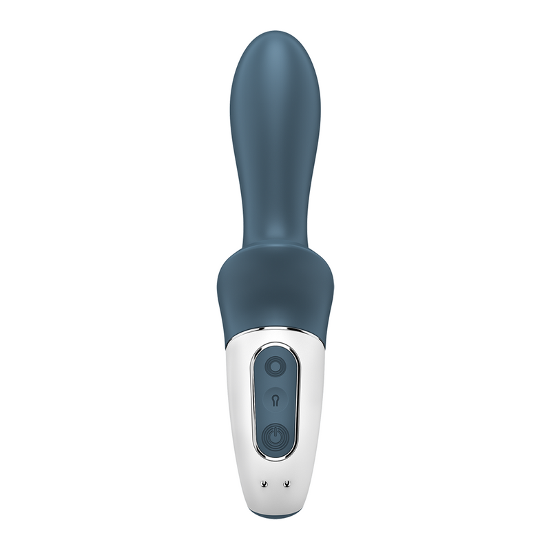 Satisfyer - Air Pump Booty 2 - Vibratore anale gonfiabile - Grigio -Erotiekvoordeel.nl