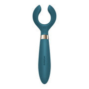 Satisfyer - Battery Series - Endless Fun - Vibromasseur pour couples - Vert bouteille - Erotiekvoordeel.nl