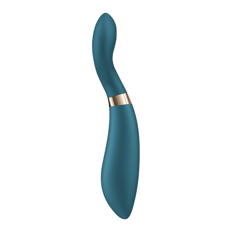 Satisfyer - Battery Series - Endless Fun - Vibromasseur pour couples - Vert bouteille-Erotiekvoordeel.nl