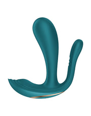 Satisfyer - Battery Series - Top Secret+ - G-Punkt-Vibrator - Flaschengrün - Erotiekvoordeel.nl