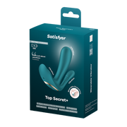 Satisfyer - Battery Series - Top Secret+ - G-Punkt-Vibrator - Flaschengrün-Erotiekvoordeel.nl