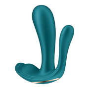Satisfyer - Battery Series - Top Secret+ - G-Punkt-Vibrator - Flaschengrün - Erotiekvoordeel.nl