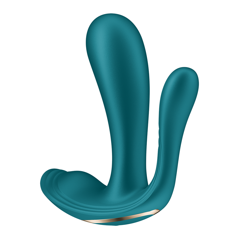 Satisfyer - Battery Series - Top Secret+ - G-Punkt-Vibrator - Flaschengrün - Erotiekvoordeel.nl