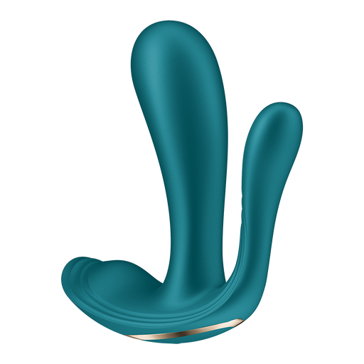 Satisfyer - Battery Series - Top Secret+ - G-Spot Vibrator - Flessengroen-Erotiekvoordeel.nl