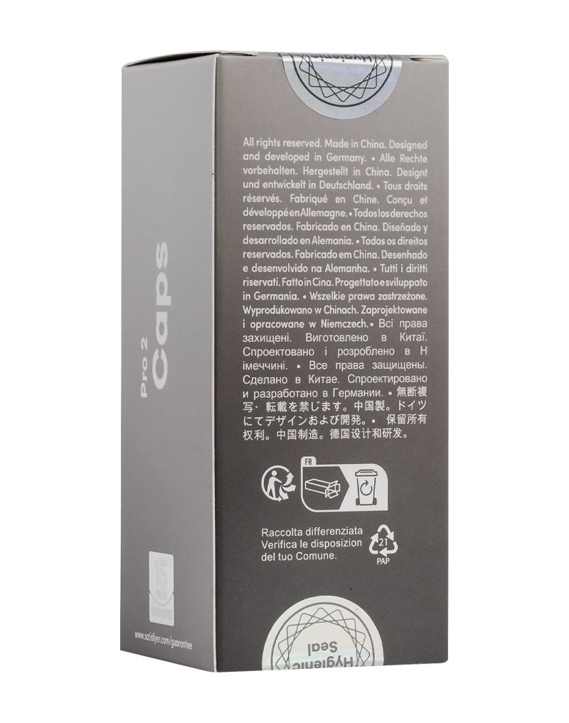Satisfyer - Caps Pro 2 - Replacement Caps for the Pro 2 - White-Erotiekvoordeel.nl