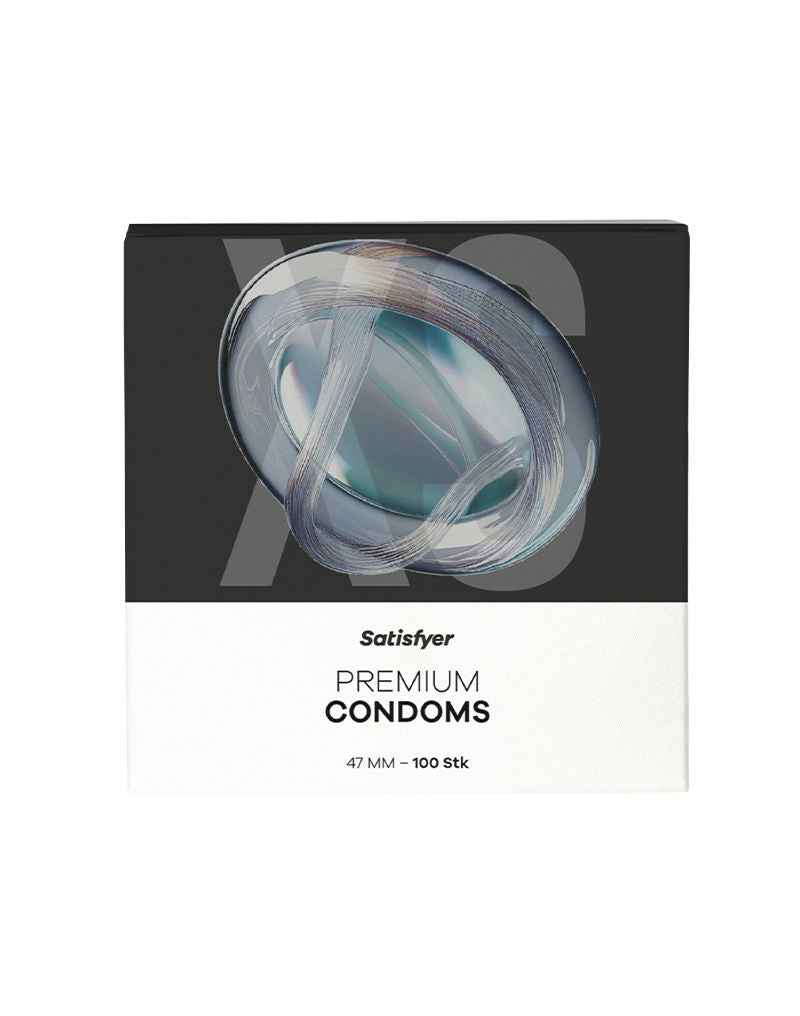 Satisfyer - Condoms - Size 47 mm - XS - 100 pieces-Erotiekvoordeel.nl