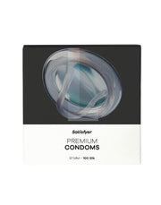 Satisfyer - Kondome - Größe 57 mm - L - 100 Stück - Erotiekvoordeel.nl