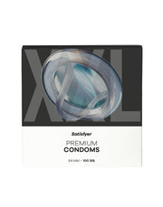 Satisfyer - Condoms - Size 64 mm - XXL - 100 pieces-Erotiekvoordeel.nl