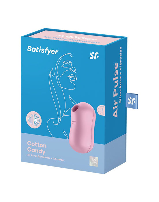 Satisfyer - Cotton Candy - Luchtdruk Vibrator - Lila-Erotiekvoordeel.nl