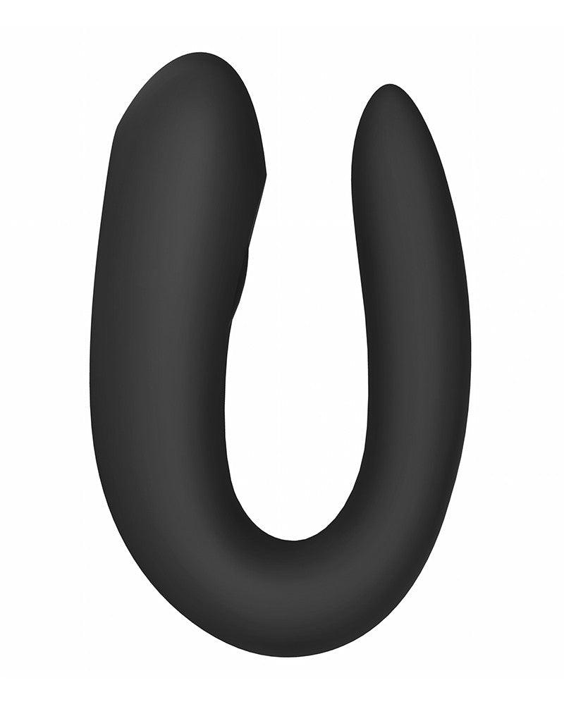 Satisfyer - Double Joy - Partner Vibrator - Met App En Bluetooth - Zwart-Erotiekvoordeel.nl