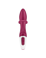Satisfyer - Embrace Me - Rabbit Vibrator - Berry Rood-Erotiekvoordeel.nl