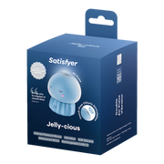 Satisfyer - Jelly-cious - Druckwellen-Vibrator - Blau - Erotiekvoordeel.nl