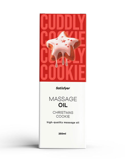 Satisfyer - Massage Oil - Christmas Cookie - 250 ml-Erotiekvoordeel.nl