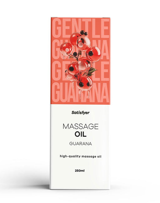 Satisfyer - Massage Oil - Guarana - 250 ml-Erotiekvoordeel.nl