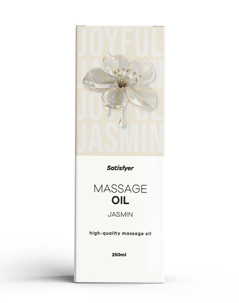 Satisfyer - Massage Oil - Jasmine - 250 ml-Erotiekvoordeel.nl