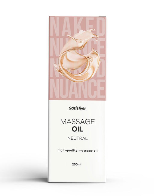 Satisfyer - Massage Oil - Neutral - 250 ml - Erotiekvoordeel.nl