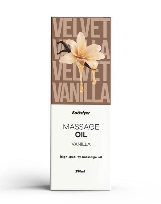 Satisfyer - Massage Oil - Vanilla - 250 ml - Erotiekvoordeel.nl