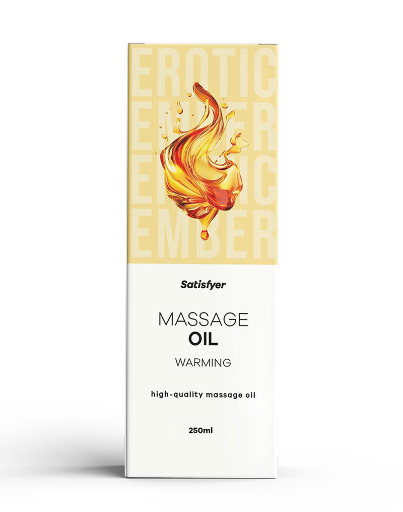 Satisfyer - Massage Oil - Warming - 250 ml - Erotiekvoordeel.nl