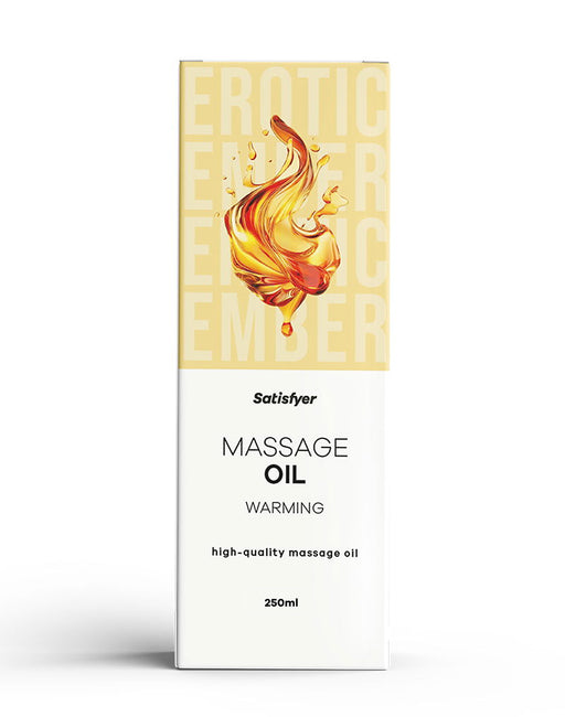 Satisfyer - Massage Oil - Warming - 250 ml - Erotiekvoordeel.nl
