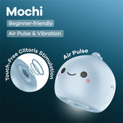 Satisfyer - Mochi - Luchtdruk Vibrator - Frost Blue-Erotiekvoordeel.nl
