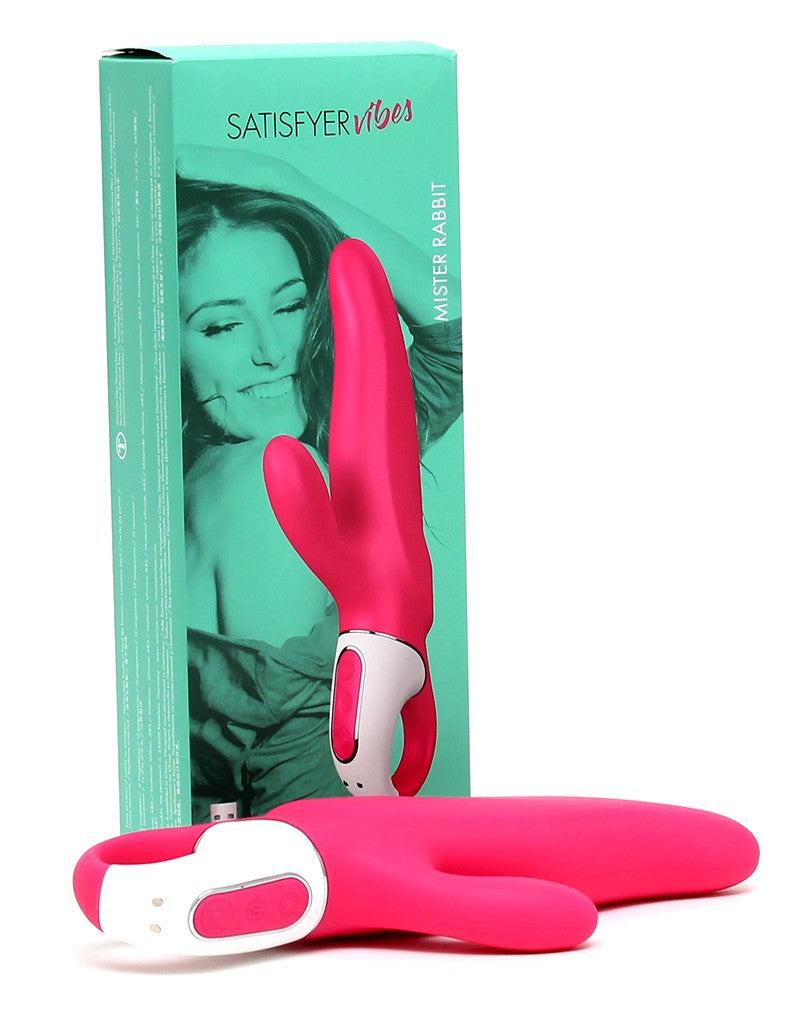 Satisfyer - Mr. Rabbit - Rabbit Vibrator - Roze-Erotiekvoordeel.nl