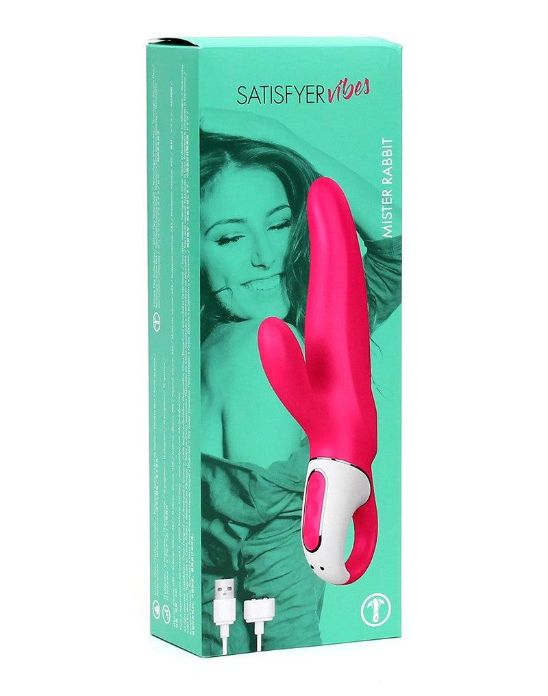 Satisfyer - Mr. Rabbit - Rabbit Vibrator - Roze-Erotiekvoordeel.nl