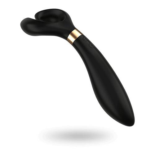 Satisfyer - Multifun 3 - Vibromasseur pour couple - Noir - Erotiekvoordeel.nl