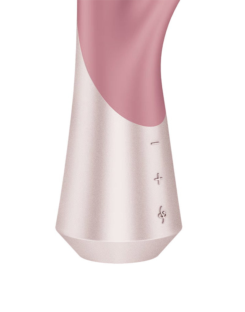 Satisfyer - Pearl Bunny 1 - Rotierender Rabbit-Vibrator - Dusty Rose - Erotiekvoordeel.nl