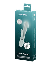 Satisfyer - Pearl Bunny 2 - Rotierender Rabbit-Vibrator - Graugrün - Erotiekvoordeel.nl