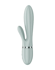 Satisfyer - Pearl Bunny 2 - Rotierender Rabbit-Vibrator - Graugrün - Erotiekvoordeel.nl