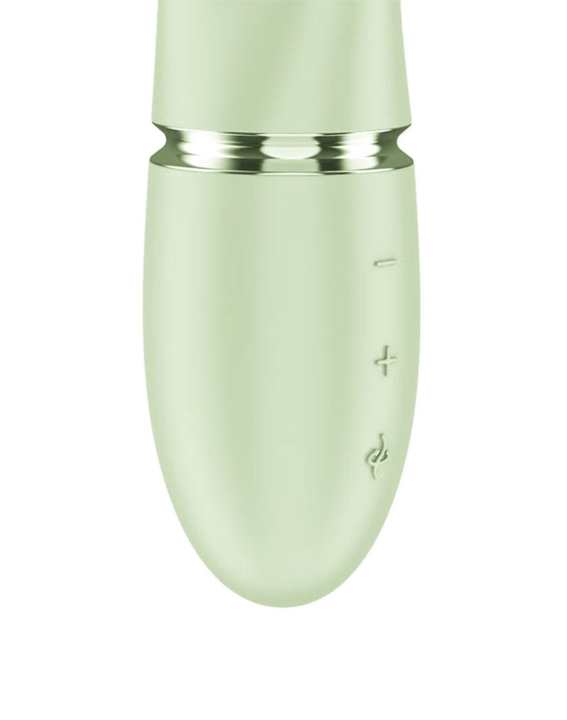 Satisfyer - Pearl Bunny 2 - Rotierender Rabbit-Vibrator - Hellgrün - Erotiekvoordeel.nl