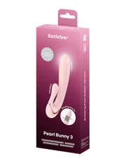Satisfyer - Pearl Bunny 3 - Rotierender Rabbit-Vibrator - Rosa - Erotiekvoordeel.nl