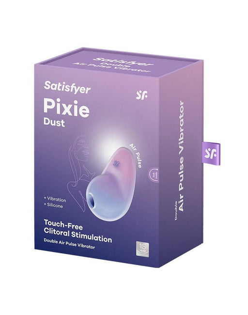 Satisfyer - Pixie Dust - Luchtdruk Vibrator met Vibratie - Paars & Roze-Erotiekvoordeel.nl