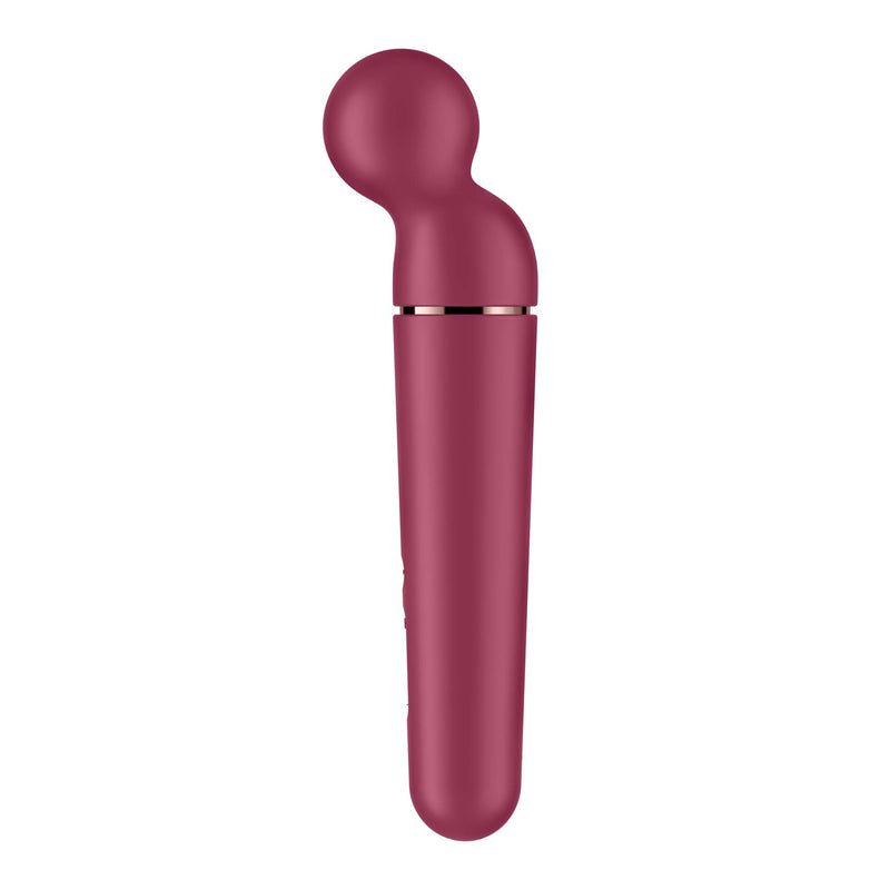 Satisfyer - Planet Wand-er - Vibromasseur à tige - Rouge-Erotiekvoordeel.nl