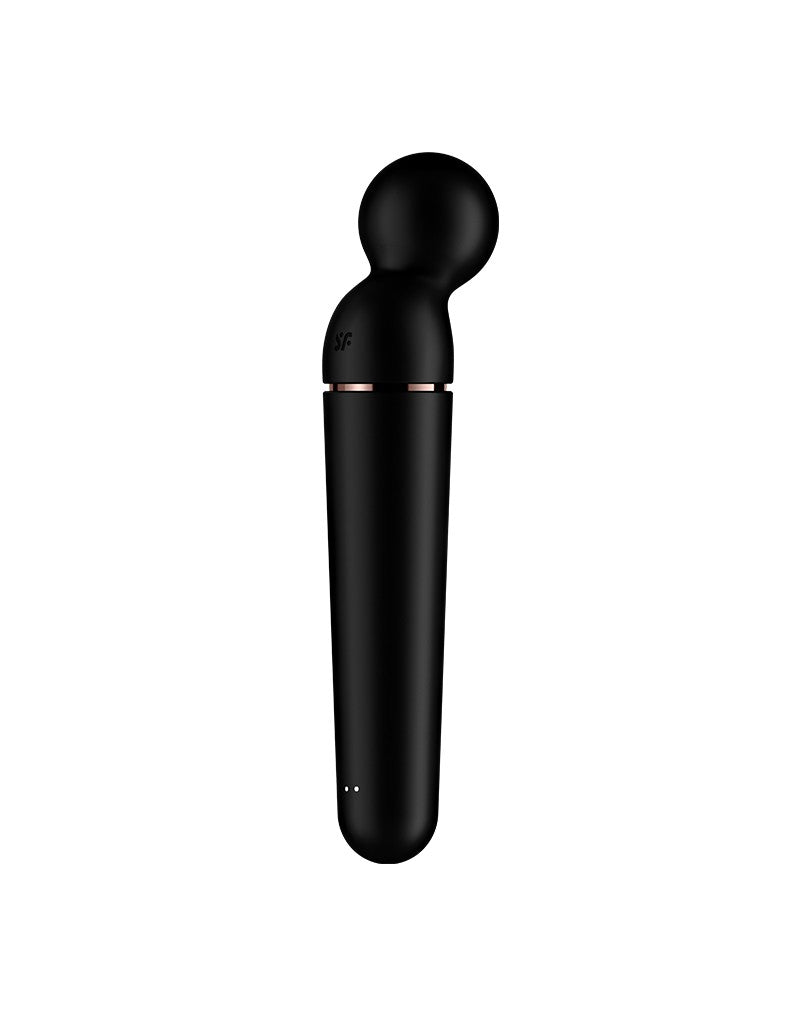 Satisfyer - Planet Wand-er - Wand Vibrator - Zwart-Erotiekvoordeel.nl
