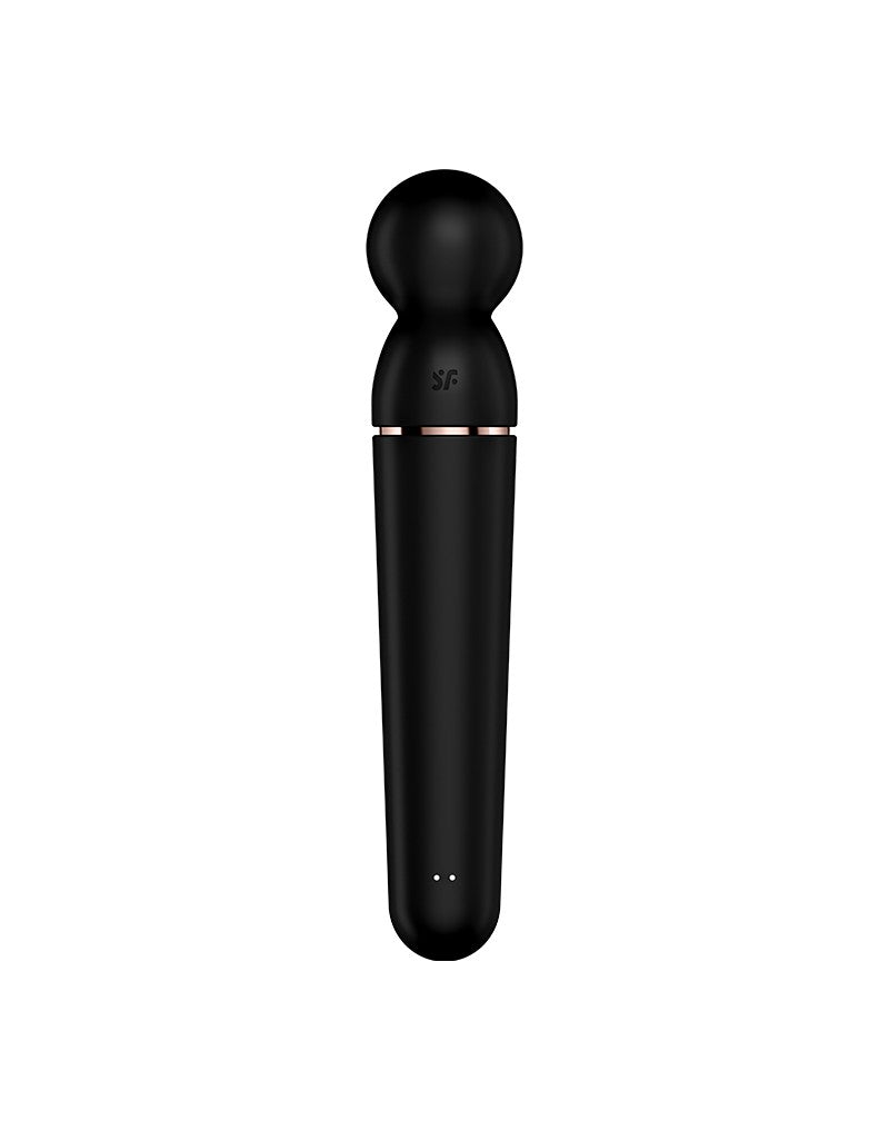 Satisfyer - Planet Wand-er - Wand Vibrator - Zwart-Erotiekvoordeel.nl